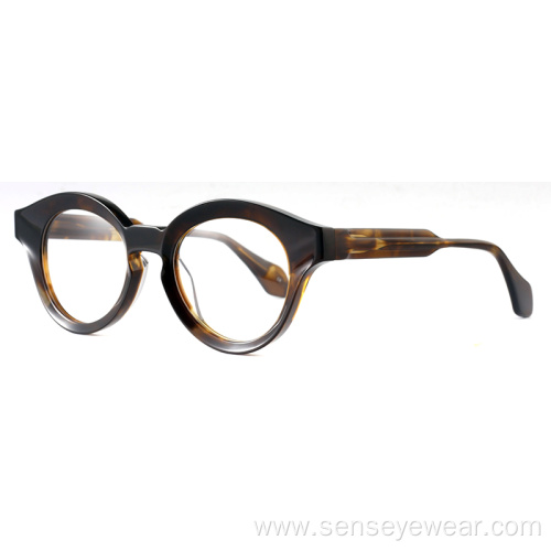 Fashion Bevel Acetate Eyewear Frame Occhiali